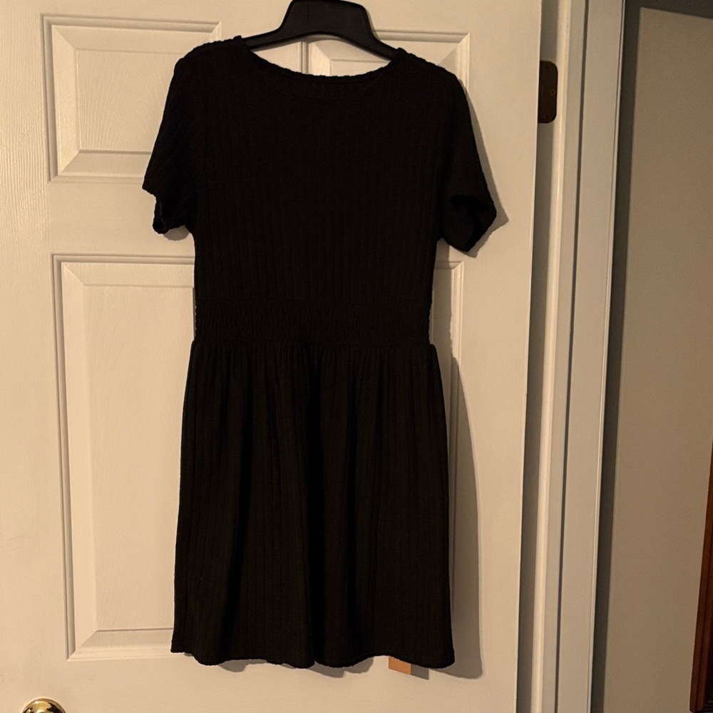 SHEIN Classic Black Mini Dress